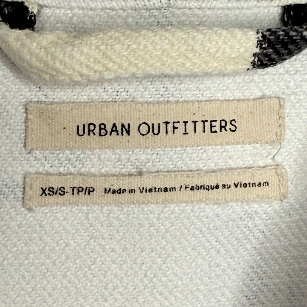 Urban Outfitters Checkered Jacket With Peace & Mushroom Print, XS/S - Picture 8 of 9